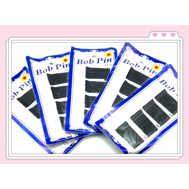 Kẹp Tăm Kẹp Tóc Tăm Màu Đen Cặp Làm Tóc Bob Pin Cố Định Tóc Cho Các Nàng