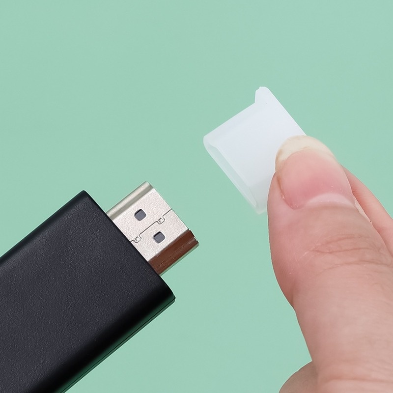 Vỏ Silicon Bọc Ổ Đĩa U Chống Bụi Chống Thấm Nước Có Dây Đeo / Cổng USB A