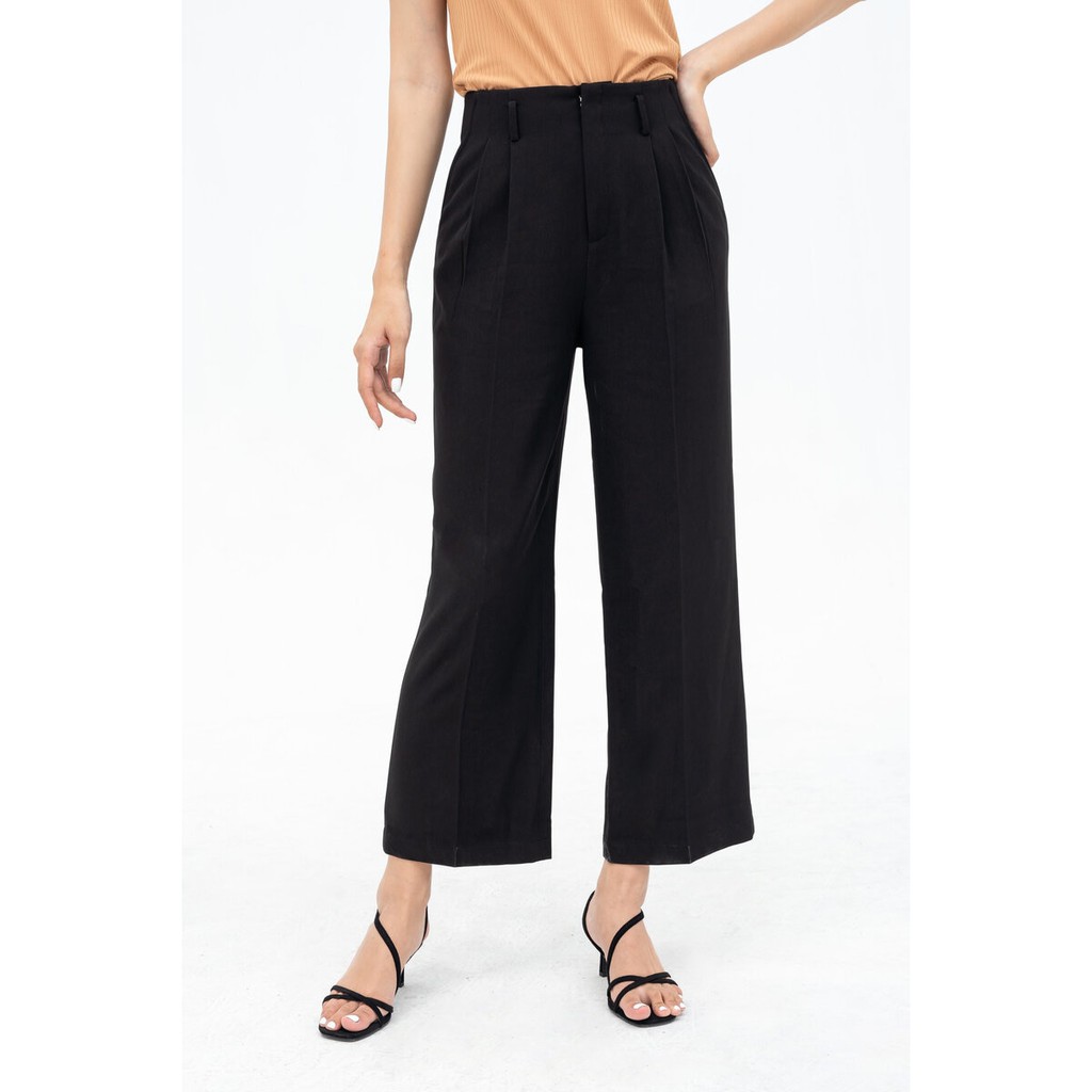 Quần Suông Nữ Ống Rộng Lưng Cao YODY Thanh Lịch Mà Vô Cùng Trẻ Trung QAN4128 | BigBuy360 - bigbuy360.vn