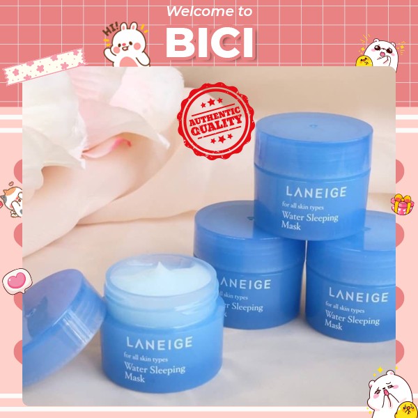 Mặt Nạ Ngủ Cung Cấp Nước Laneige Water Sleeping Mask 15ml (Xanh)