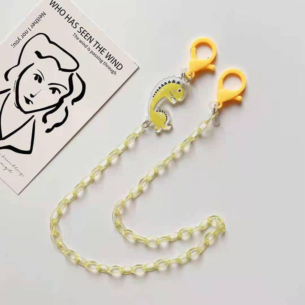 ESPO Dây Đeo Mắt Kính Chống Thất Lạc Bằng Acrylic Họa Tiết Hoạt Hình Dễ Thương