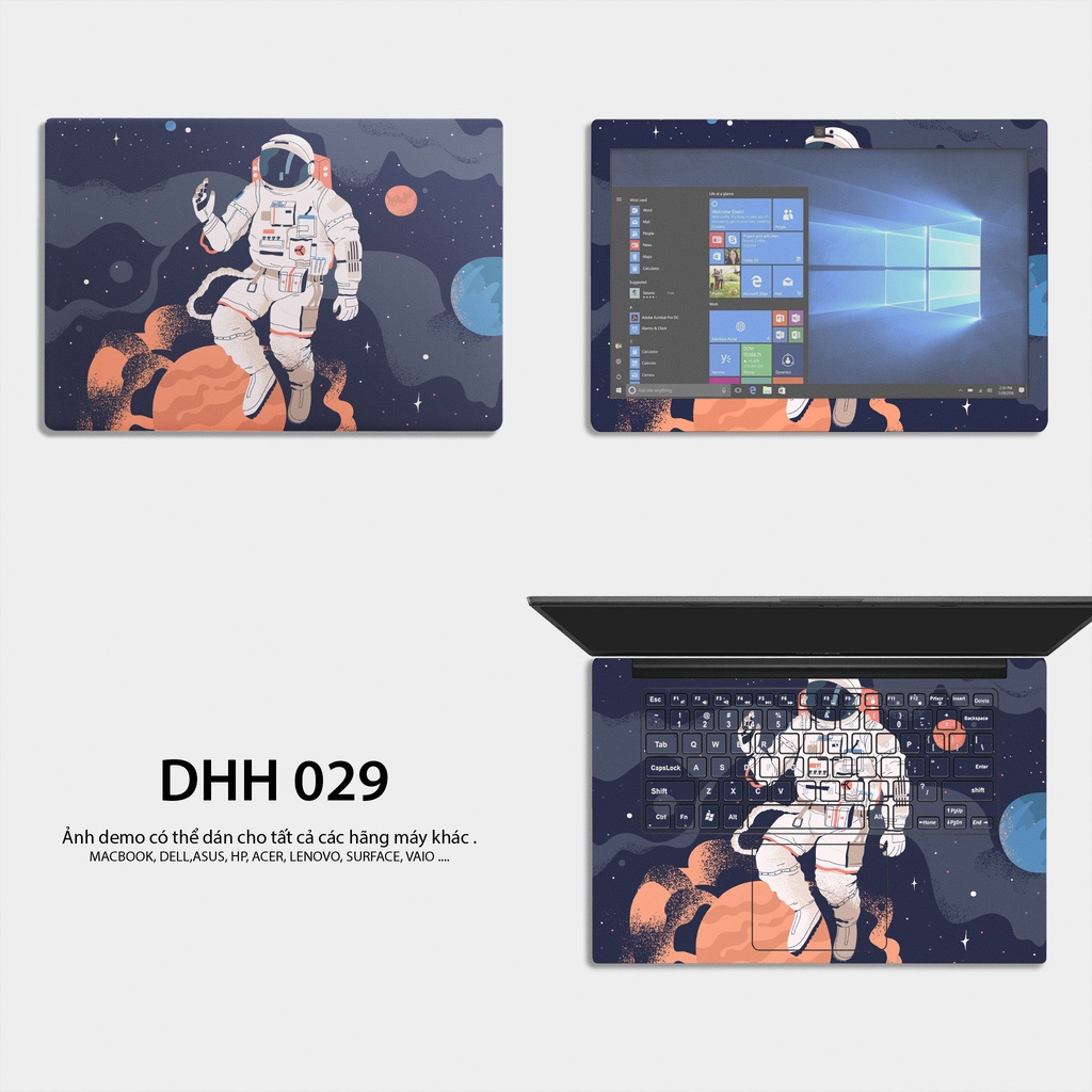 Miếng Dán Skin Laptop Mẫu Graphic - Decal Dán cho Dell, Hp, Asus, Lenovo, Acer, MSI, Surface,Vaio, Macbook