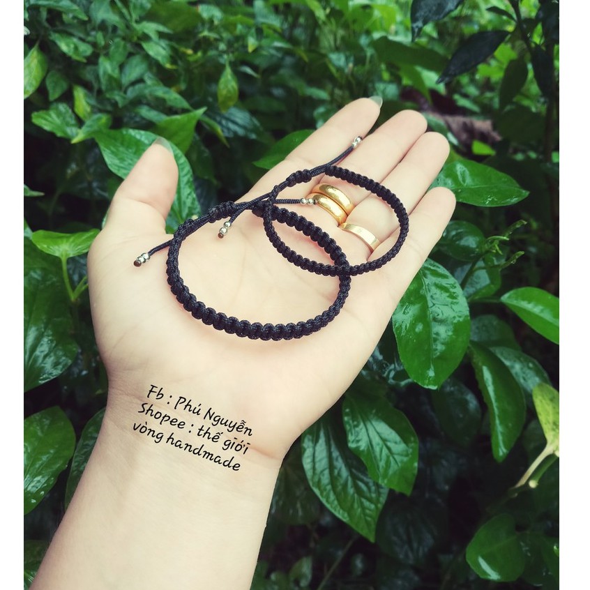 Vòng Đôi Handmade ( ghi chú size cổ tay )