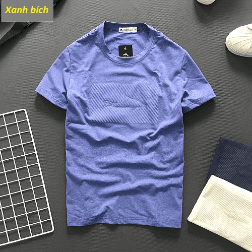 ÁO THUN NAM CỔ TRÒN IN DẬP CÁ HEO | BigBuy360 - bigbuy360.vn