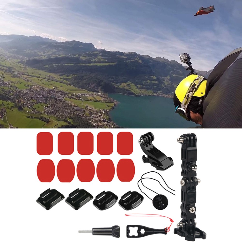 Giá Đỡ Gắn Mũ Bảo Hiểm Cho Gopro Xiao-mi Mijia