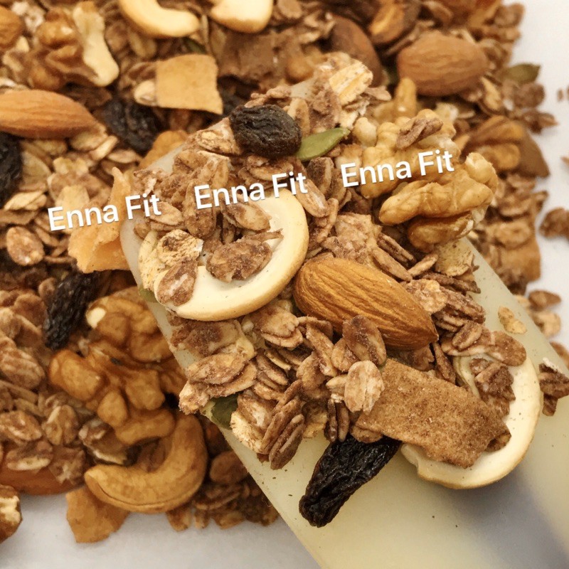 Granola siêu hạt 500G - ngũ cốc ăn kiêng giảm cân mix hạt