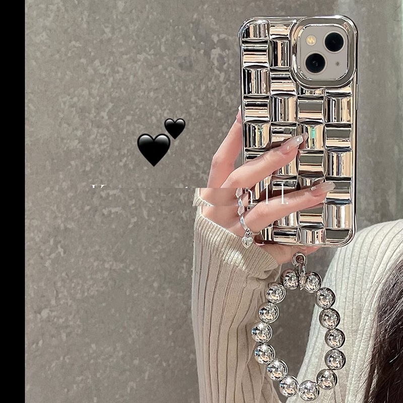 Ốp Điện Thoại tpu Có Dây Đeo Chuỗi Hạt Cho Iphone 12 pro max 11 pro max xs max xr x 13promax