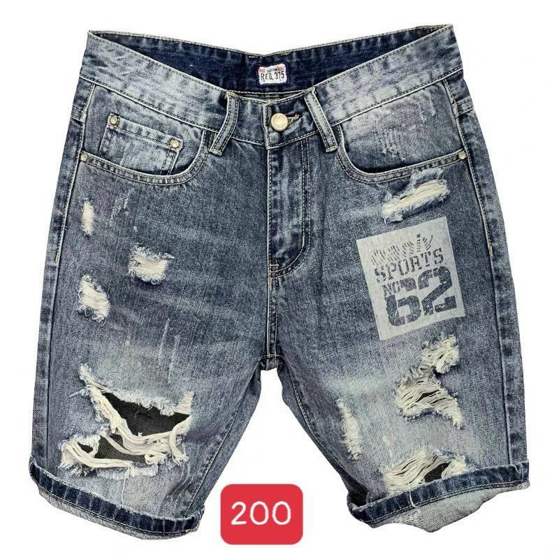 Quần Short Jean Nam Thêu 🔵 𝐅𝐑𝐄𝐄 𝐒𝐇𝐈𝐏 🔵 Quần Sọt Nam Co Giãn Thời Trang Hpfashion - Qsjnhp02 | BigBuy360 - bigbuy360.vn