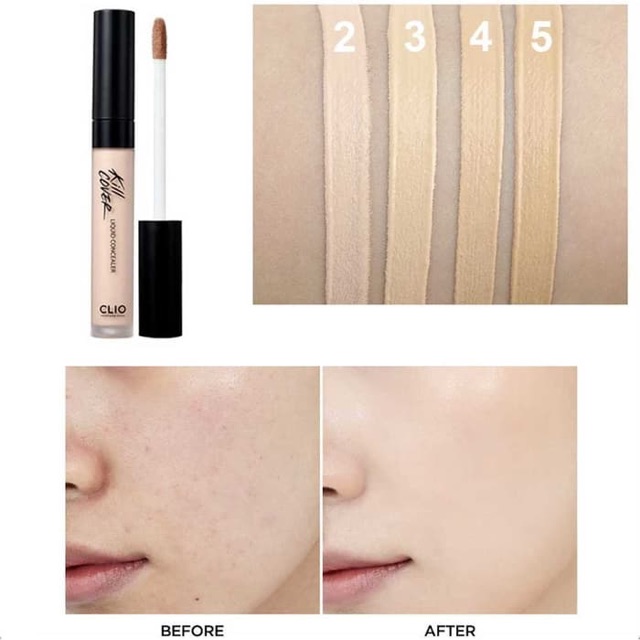 Kem che khuyết điểm 𝐂𝐋𝐈𝐎 𝐤𝐢𝐥𝐥 𝐜𝐨𝐯𝐞𝐫 𝐥𝐢𝐪𝐮𝐢𝐝 𝐜𝐨𝐧𝐜𝐞𝐚𝐥𝐞𝐫 𝟕𝐠 | BigBuy360 - bigbuy360.vn