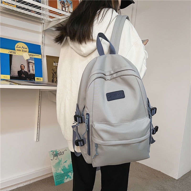 Ba Lô Học Sinh Phong Cách niche Đơn Giản Hoang Dã Chính Hãng Cho Nữ Sinh Trung Học
