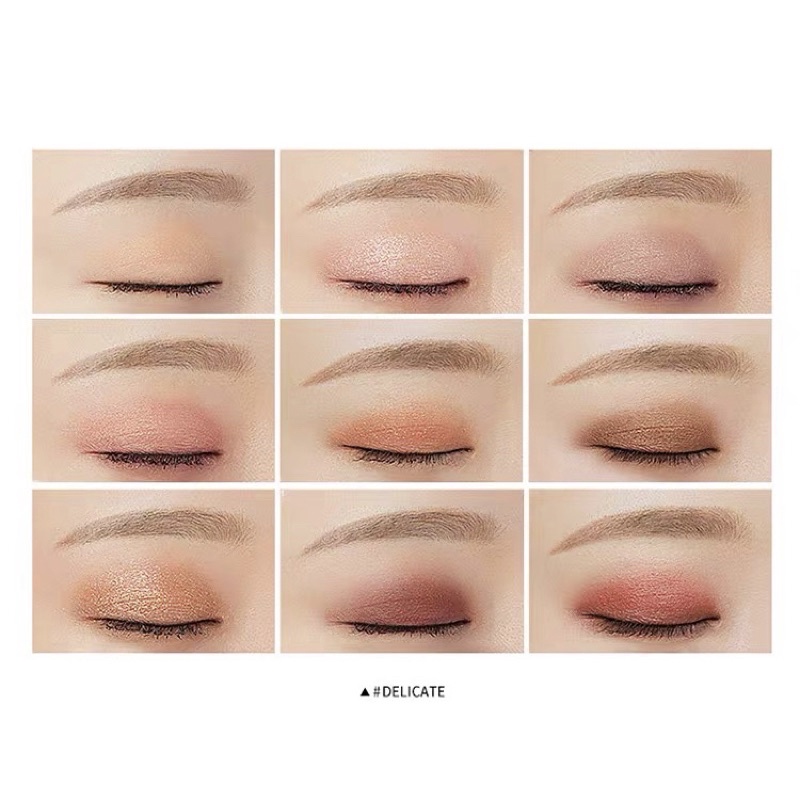Bảng phấn mắt 9 ô nhiều nhũ Lameila Eye Shadow bling bling cực hot