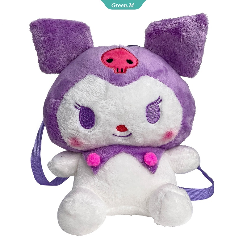Mới Ba Lô Đeo Chéo Hình Búp Bê Nhồi Bông Kuromi Dễ Thương Làm Quà Tặng Sinh Nhật