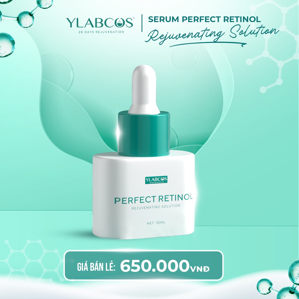 Bộ sp tái tạo và trẻ hóa làn da kem cream và serum Retinol Ylabcos 60ML drlacir dr lacir