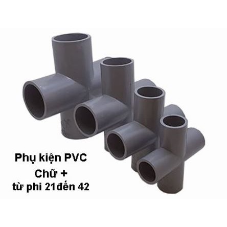 CHỮ THẬP PHI 21 PVC (MÀU XÁM)