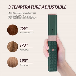 Máy duỗi tóc mini CKEYIN HS526 không dây sạc USB