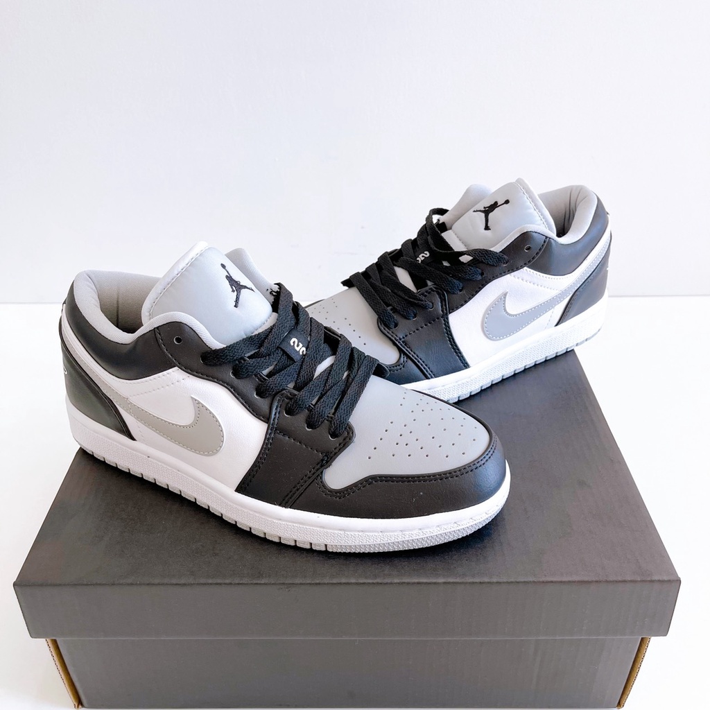 Giày sneaker Air Jordan 1 low Smoke Grey  - Fullbox [Bản Cao Cấp]