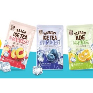 Combo 03 vị túi trà ICE TEA NOKCHAWON - ĐÀO, VIỆT QUẤT, THANH YÊN