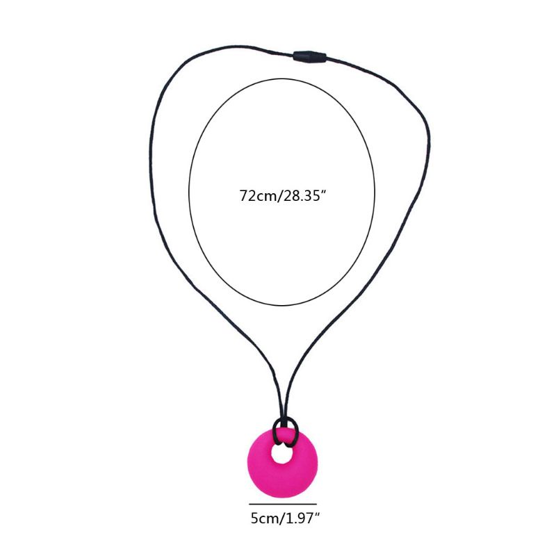 Đồ Chơi Gặm Nướu Hình Tròn Bằng Silicone Dành Cho Trẻ Em