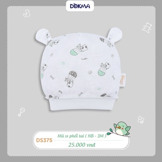 Mũ sơ sinh Dokma phối tai
