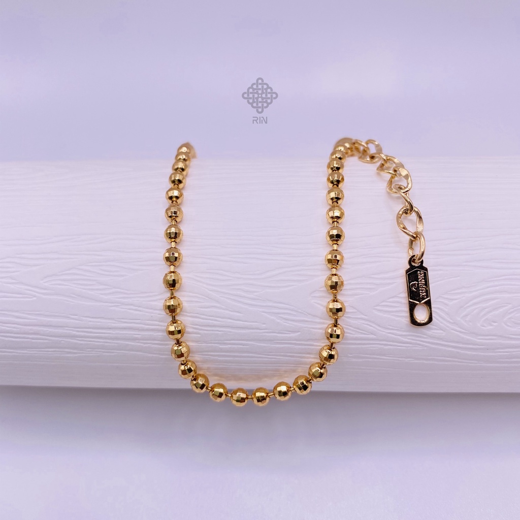 Lắc tay titan, Vòng tay titan hạt bi, Phụ kiện trang sức nữ hột bi, trangsucmoiluatuoi.RIN
