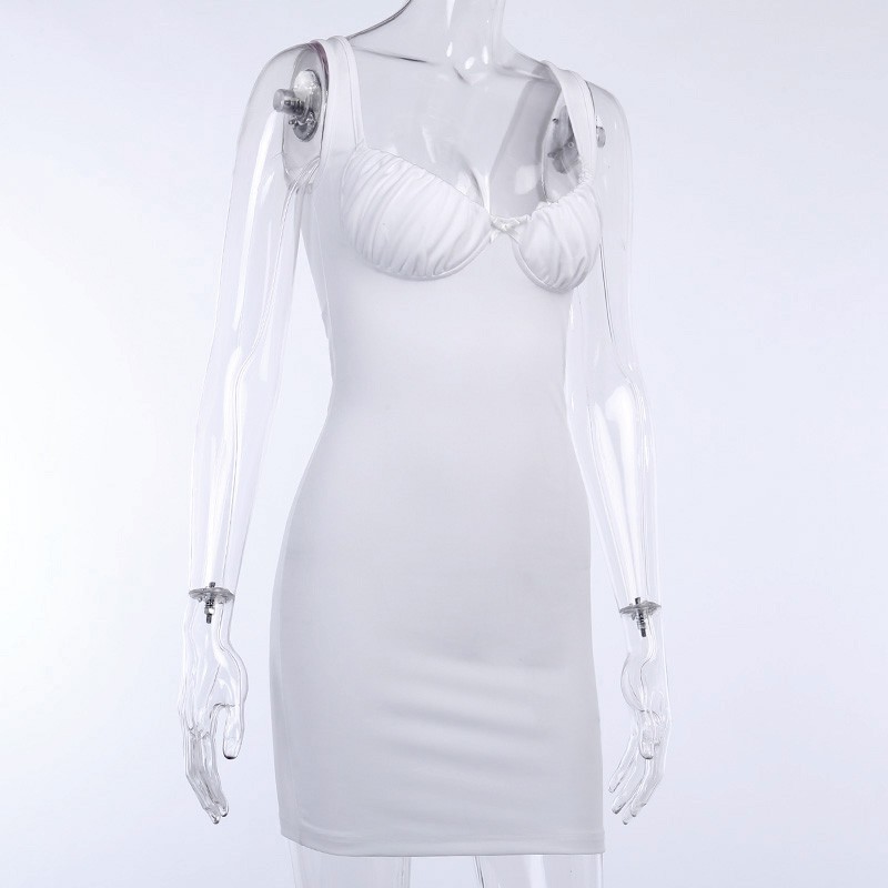 Đầm Body Sát Nách Thiết Kế Cổ Chữ V Quyến Rũ