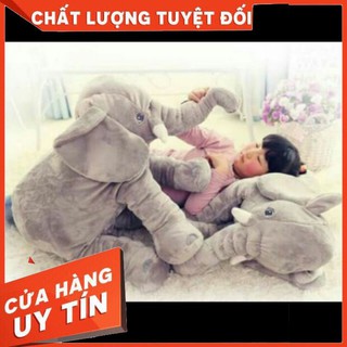 SỈ = LẺ Thú Nhồi Bông Voi Xám