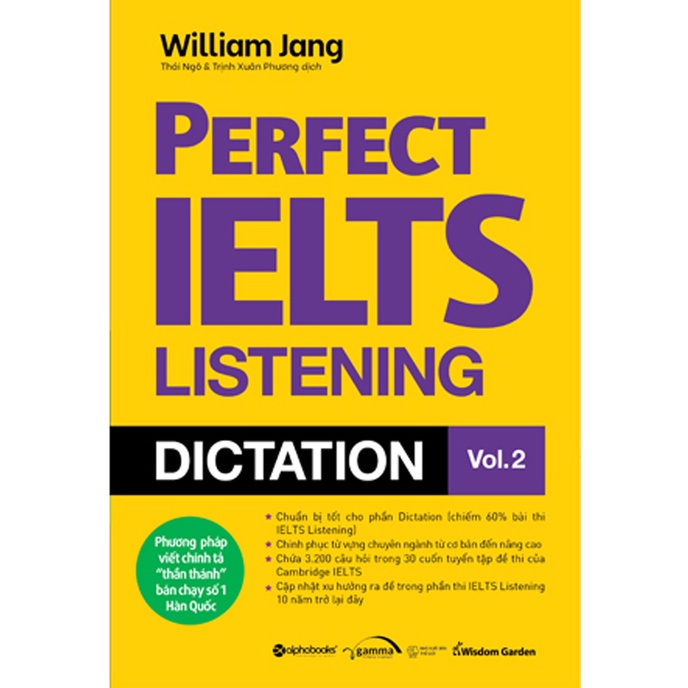 Sách - Perfect IELTS Listening Dictation Vol.2