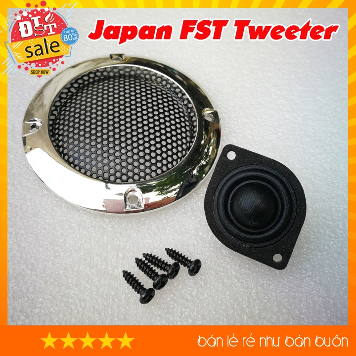 Loa treble Japan FST Tweeter màng loa - Kích thước siêu bé thích hợp độ chế loa mini chất lượng cao