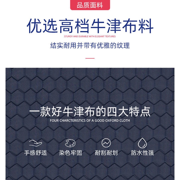 Túi đựng tài liệu bằng vải Canvas sức chứa lớn có khóa kéo chống thấm nước NSGSB33 vVaH | BigBuy360 - bigbuy360.vn