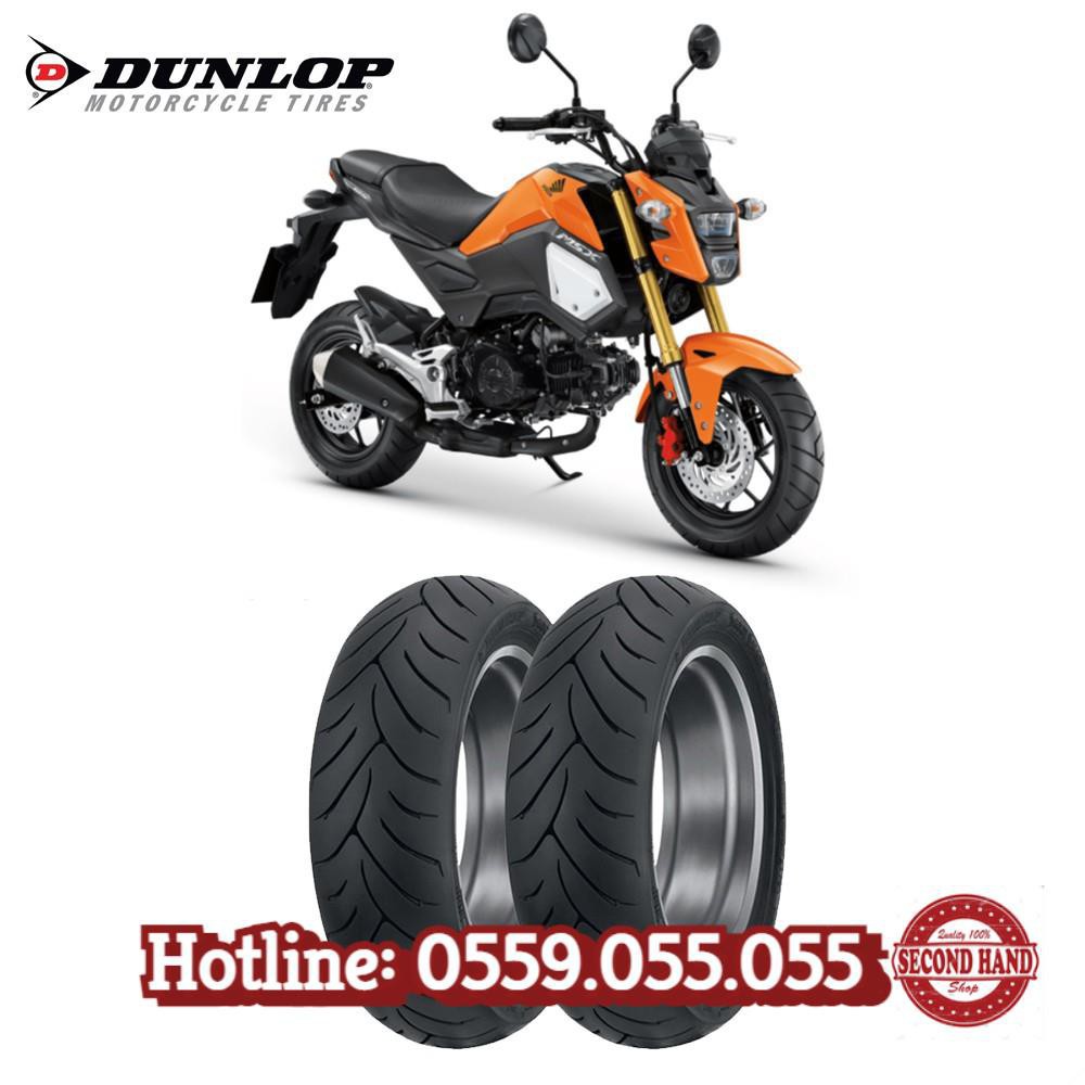 Thanh lý -Lốp xe MSX 125 Dunlop SCOOTSMART trước 120/70-12 TL hoặc sau 130/70-12 TL