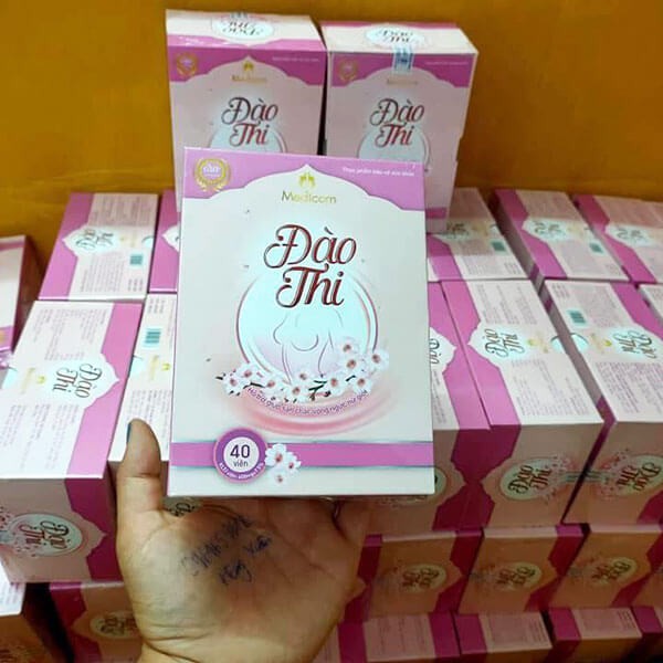 [Mã 77FMCGSALE1 giảm 10% đơn 250K] Viên uống nở ngực Đào Thi – hộp 40 viên chính hãng | BigBuy360 - bigbuy360.vn