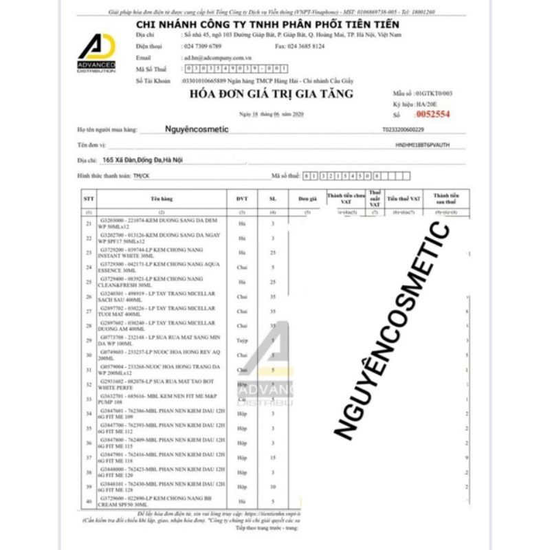 Mascara Maybelline Thái Lan Dày Mi Cong Mi Chống Nước