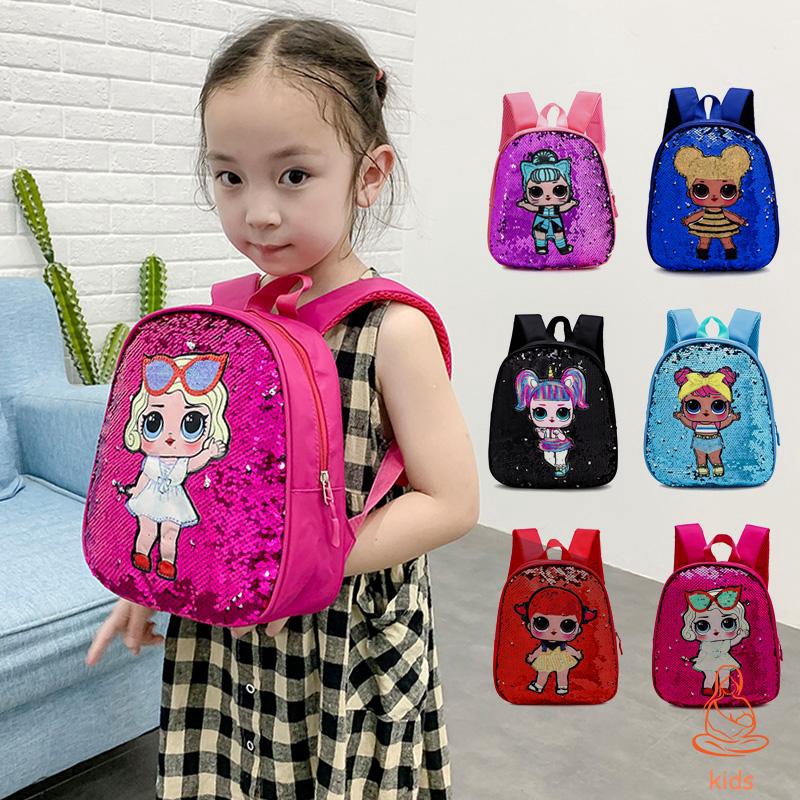 Balo đính kim sa lấp lánh cho bé