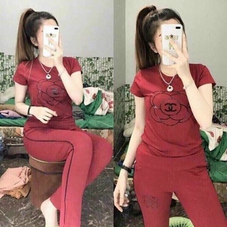 đồ bộ  thun cotton sz 60-72kg thêu hoa