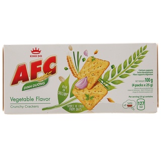 Bánh Cracker Vị Rau AFC Dinh Dưỡng (hộp 86g)