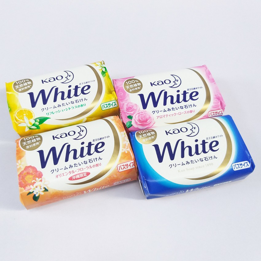 Xà Phòng Tắm Trắng KAO White Nhật Bản | Xà Bông KAO White - 130g