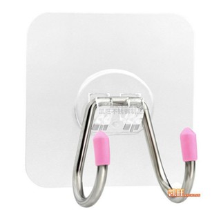 Móc Đôi INOX Dán Tường Siêu Chắc