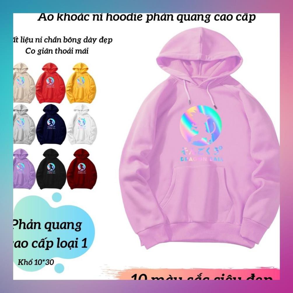 [UY TÍN-CHẤT LƯỢNG] Áo khoác hoodie phản quang Dragon Ball KN33 | BigBuy360 - bigbuy360.vn