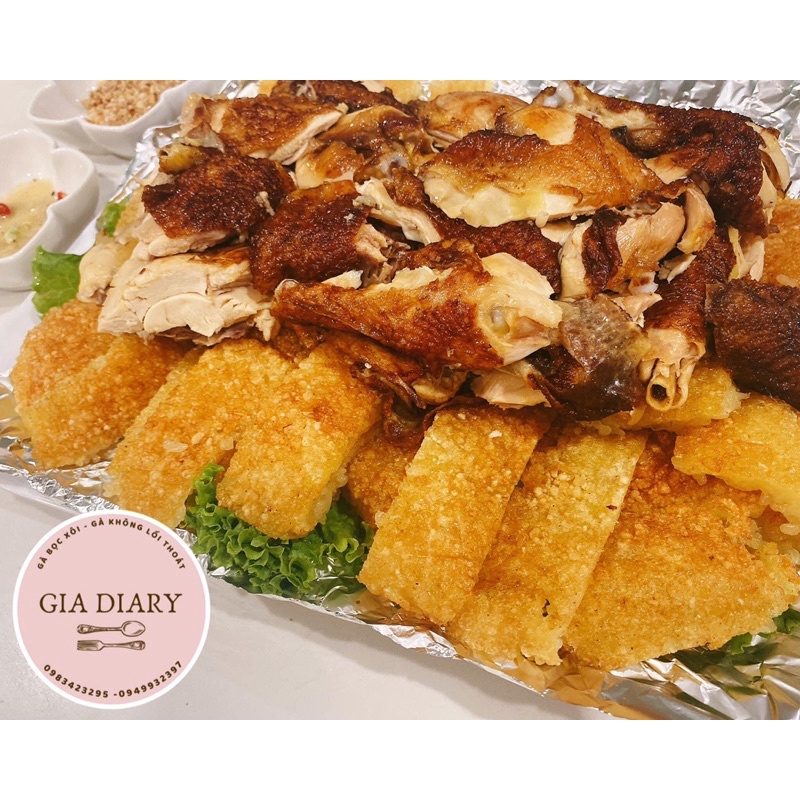 Gà không lối thoát-Gà bọc xôi-Gà