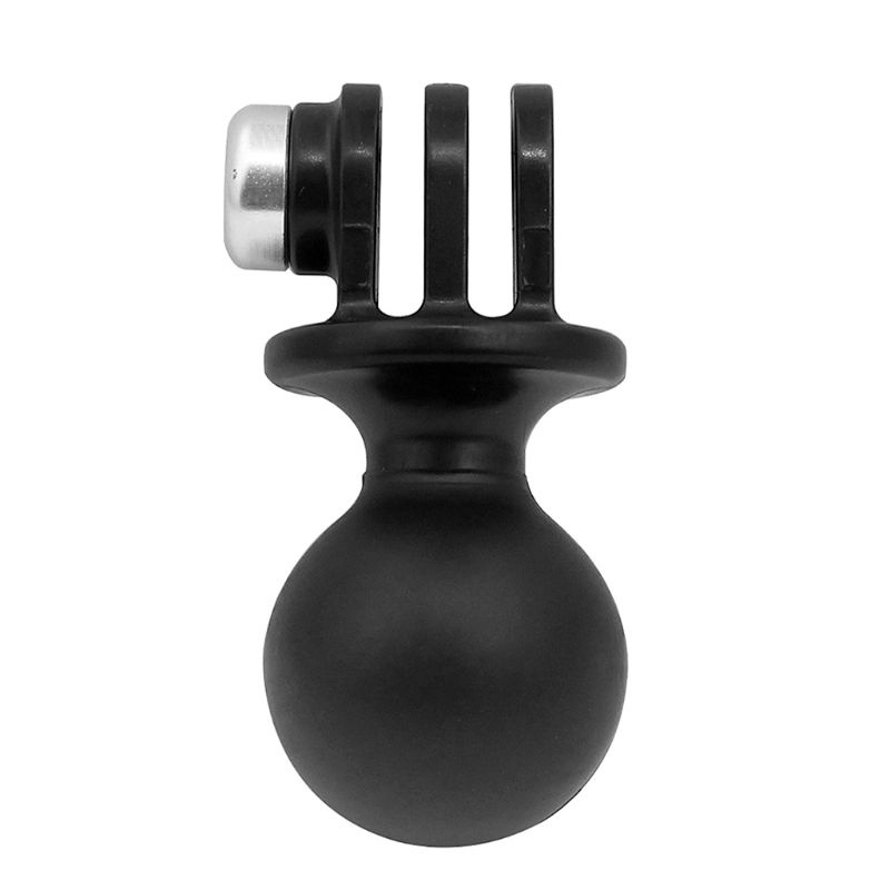 Will Portable 2.5CM Diameter Rubber Ball Head Mount Tripod Base Adapter for Gopro Hero 5/4/3+/3/2/1 Sjcam Xiaomi YI Sport Action Camera Accessories