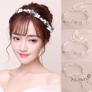 Seven miss băng đô cài tóc đính đá pha lê hình hoa thời trang cho cô dâu