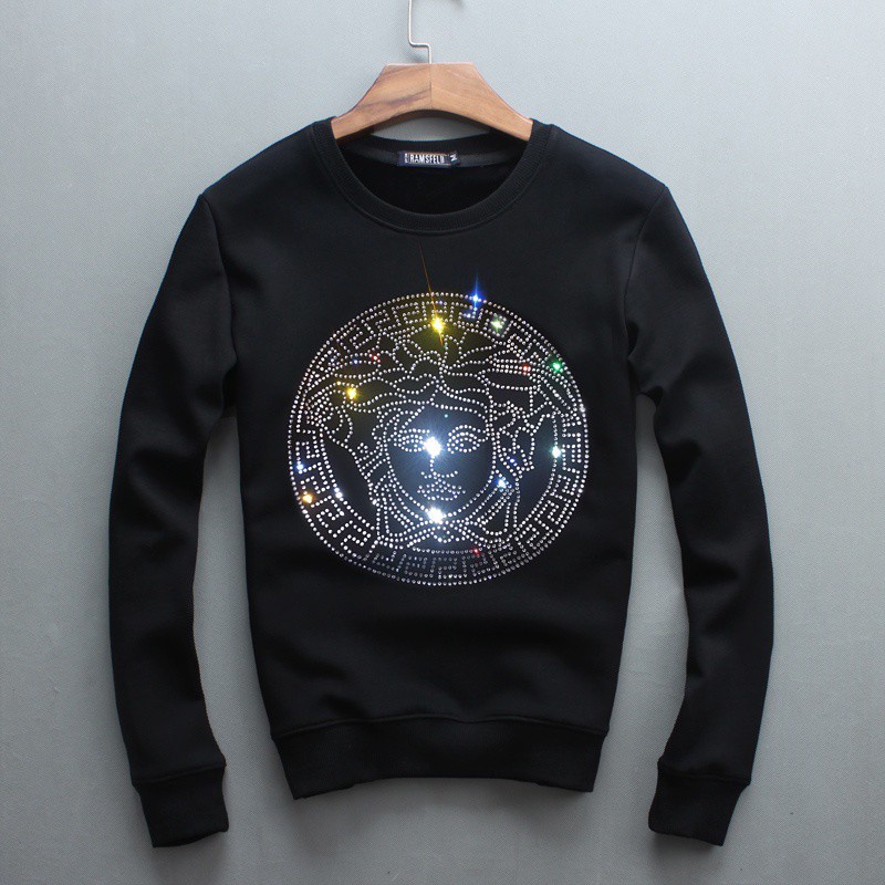 Áo sweater tay dài cổ tròn thời trang cho nam