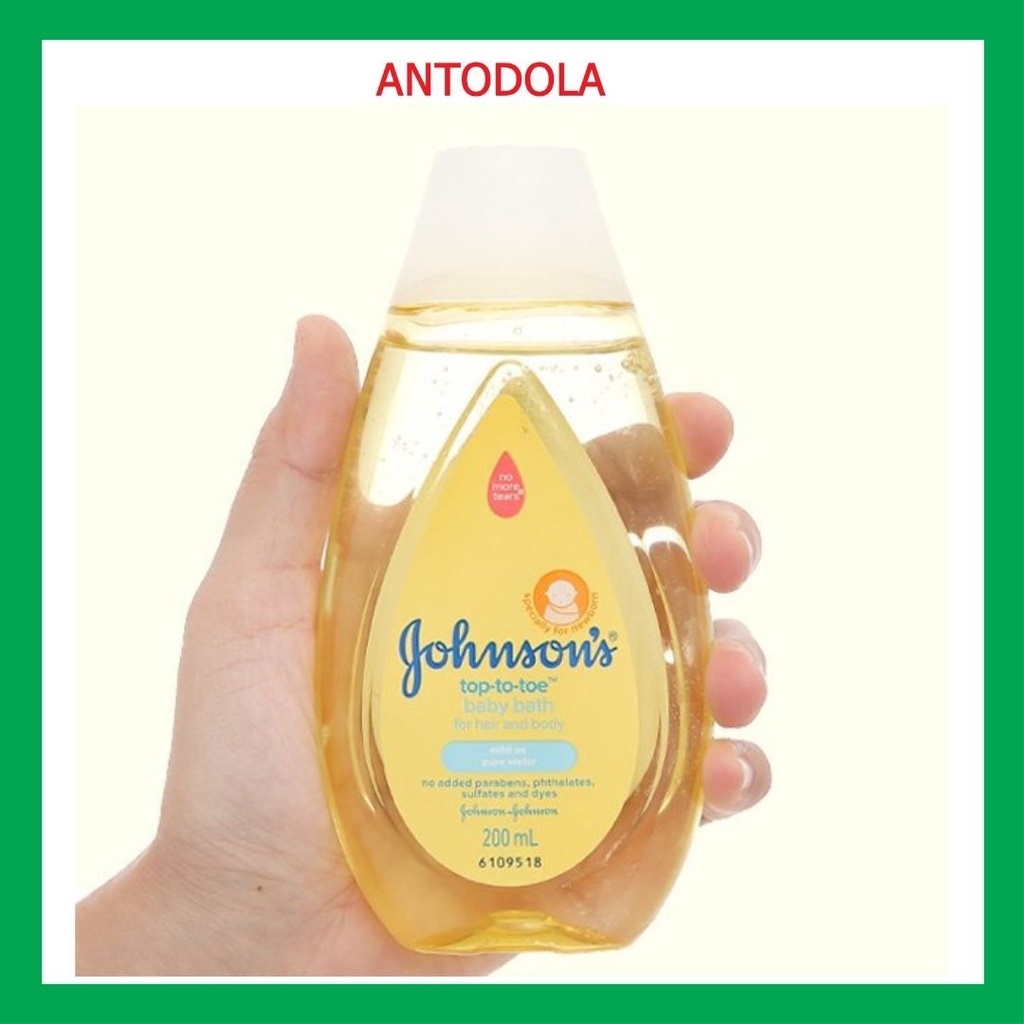 Sữa tắm gội toàn thân Jonhson Baby 200ml