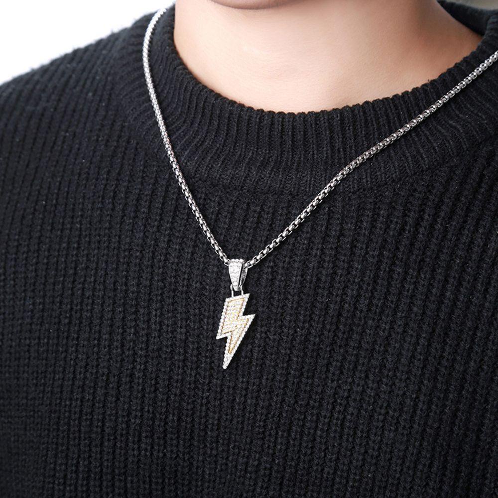 Vòng cổ Dáng Dài Phong Cách Hip Hop Thời Trang Cho Nam|Vòng cổ Xích Thời Trang Cá Tính