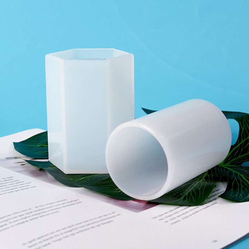 Khuôn Silicone Hình Trụ Hoa Khô Trang Trí