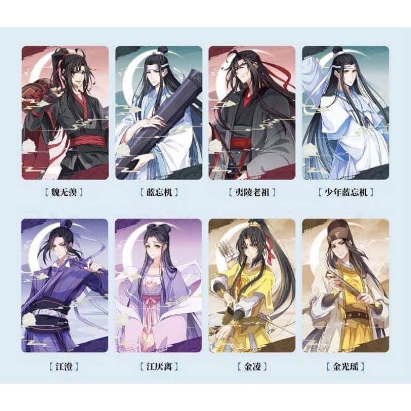 Thẻ bài lưu sa Ma Đạo Tổ Sư 16 mẫu, hàng chính hãng