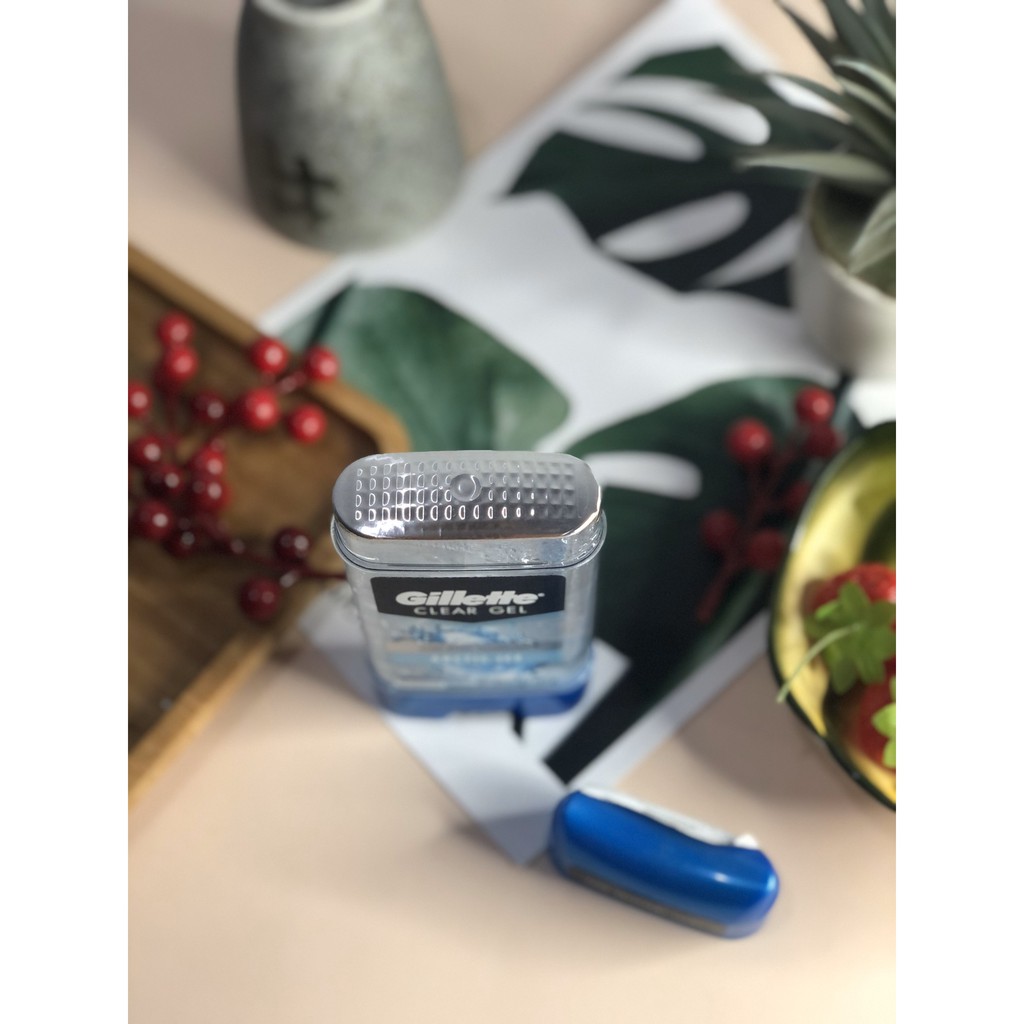 [USA] Lăn gel khử mùi Gillette Arctic Ice  Gel trong suốt 107g( Hiệu quả khô thoáng 48h)- Nhập khẩu chính hãng-Giá tốt