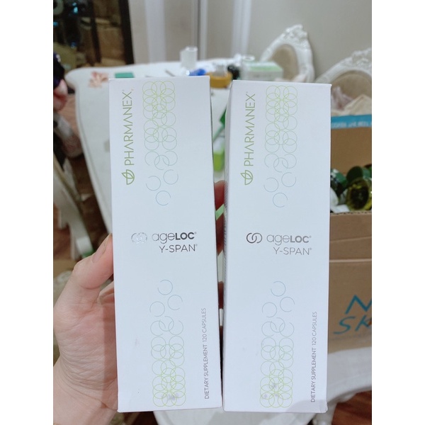 Viên Thanh Xuân ageloc yspan nuskin 180 - 120 viên, yspan Nuskin