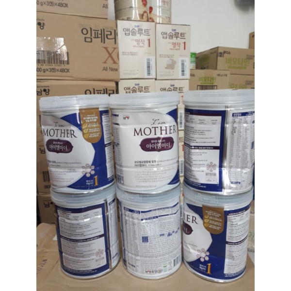 Thanh Lý sữa I am mother số 4 móp ít 800g