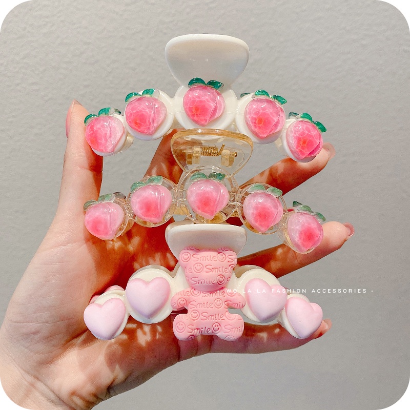 Kẹp Tóc Cỡ Lớn Thiết Kế Dễ Thương Thời Trang Mùa Xuân Cho Nữ